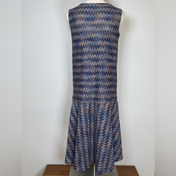 Anthropologie | Maeve Westwater Chevron multicolor Knit Dress Womens Size Small - Picture 3 of 14